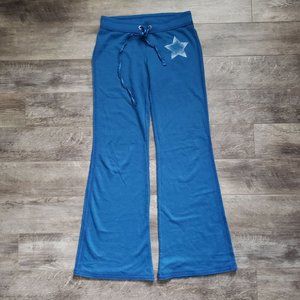 Pink VS Vintage Star Graphic Flare Bottom Sweatpants S